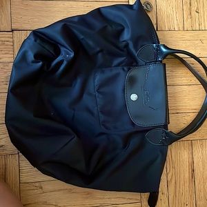 Black longchamp Bag